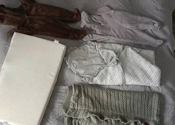 Dla niemowląt do łóżeczka, klin, rożek, pajacyki, śpiwór, ocieplacz do wózk