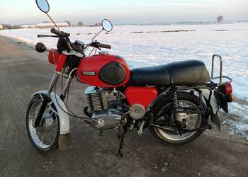 Motocykl MZ TS 250 1980r z dokumentami