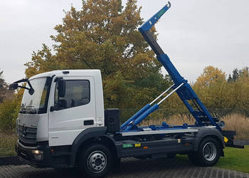 Mercedes ATEGO 1221 HAKOWIEC 4x2 KLIMA MANUAL DO KONTENERÓW EURO 6 SKIBICK…