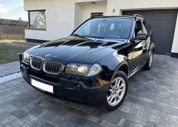 BMW X3 3.0D Automat 2005r Czarna Zadbana!