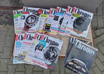 Czasopisma niemieckie Chronos zestaw 13szt lata 2006-2009r