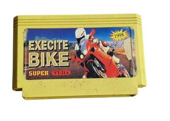 Stary kartridż gra pegasus pegazus dysk EXCITE BIKE SUPER VT-21A 1998