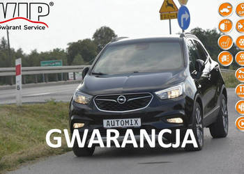 Opel Mokka X 1.6 gwarancja przebiegu bezwypadkowy skóra pakiet zimowy Andr…
