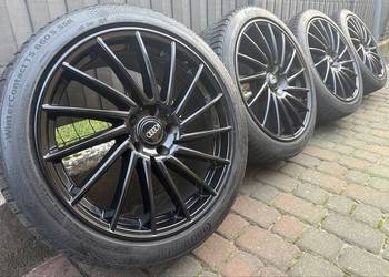 Zimowe 19 cali Audi A4 A5 A6 felgi koła komplet 5x112 ET30 8.5J