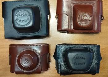 Komplet 4 futerałów na rosyjskie aparaty fotograficzne
