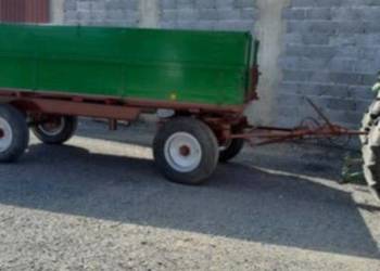 Przyczepa rolnicza reisch 8 ton dmc