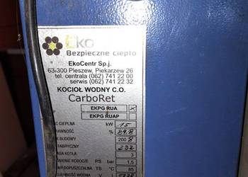 Części piec ekogroszek Ekocents 15kW