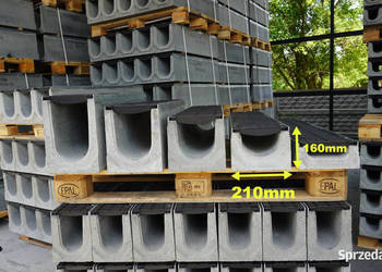 ODWODNIENIE LINIOWE D400 21x16 Betonowe - Żeliwo!