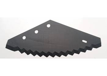 Nóż do paszowozu 530x250x6, uniwersalny,średnica otworu 21,5 mm, 55HRC,  7…
