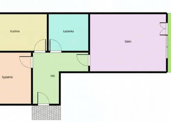 Ogłoszenie mieszkanie Kraków Na Kozłówce 45.1m2 2 pokojowe