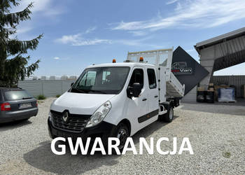 Renault Master Wywrotka Brygadówka 6-osobowa doka 165KM! Bliźniak