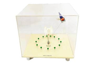 Zegar JECO, Action Art, Maison Lorenz, Lata 80, unikat kolekcjonerski