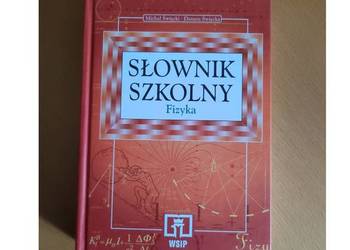 Słownik szkolny Fizyka  Michał Święcki Danuta Święcka książka