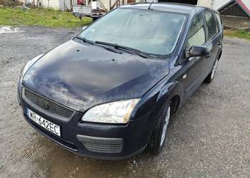 Ford Focus MK2 Kombi 1.8 Diesel 2007 granatowy 115KM