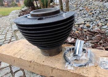 Cylinder żeliwny junak m10 po szlifie z tłokiem