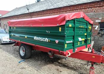 Przyczepa trzy strony wywrot