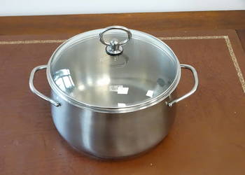 Garnek Fissler Stainless Steel 18-10 Made In Germany Średnica 20 Cm Bdb