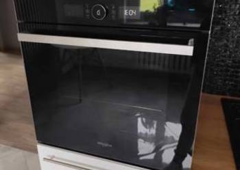 Piekarnik Whirlpool 6. Zmysł do zabudowy – czarny, 100% sprawny