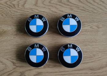 Zaślepki BMW orginalne do felg komplet, dekielki, dekle, kapsle osi