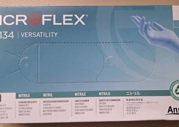 Rękawice nitrylow Ansell Microflex 92-134 rozmiary XL L M