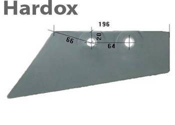 Lemiesz przedpłużka HARDOX 631109/L części do pługa KUHN