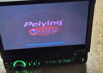 Radio samochodowe Peiying Alien PY 9909.1 uszkodzone