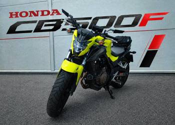 Honda CB 500F Ładna Serwisowana Niski Przebieg Kat.A2 Lemon Ice Yellow