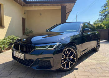 BMW 530 I Wł, Krajowy, Rej. 2022, BEZSZKODOWY100%, Stan Idealny, Vat 23% G…