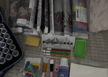 Zestaw do Diamond Paintingu – duży komplet akcesoriów + obrazy