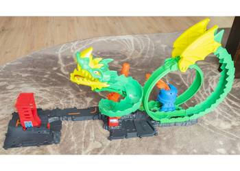 Hot Wheels City Pętla Smoka (Atak smoka na straż pożarną) HJV70 HDP03