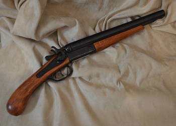 Replika broni obrzyn dwururka pistolet 2-lufowy Denix 1114