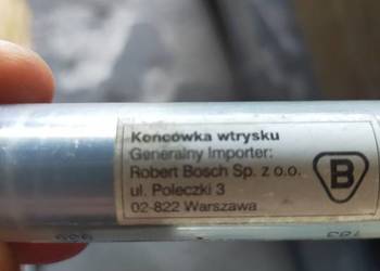 Końcówka wtryskiwacza lokomotywy Da