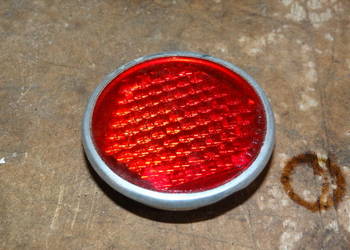 odblask czerwone szkło MZ AWO IFA Simson org . DDR