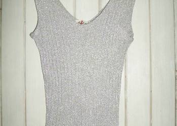 Srebrny top r.M Wiosna-Lato