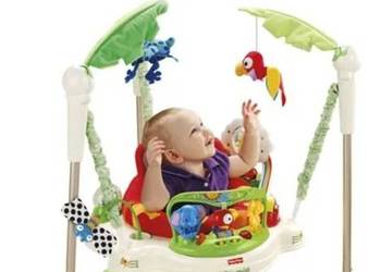 Chodzik Huśtawka Skoczek Fisher-Price Rainforest Jumperoo 6m+ / 3-12kg