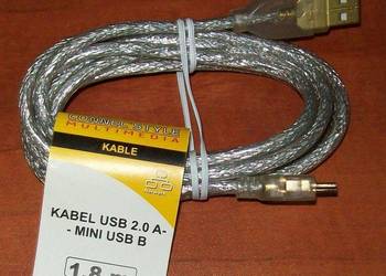 KABEL MINI USB TYP A - TYP MINI B 1,8m