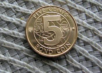 Zimbabwe 5 Cent 2014r - Ładna