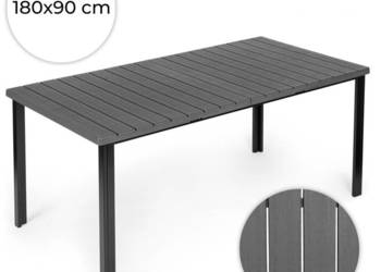 Duży stół ogrodowy 180x90 cm