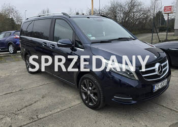 Mercedes V 250 krajowy, serwisowany, kamery 360, skórzana tapcerka II (201…