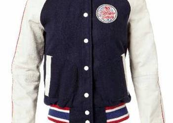 *Kurtka HILFIGER DENIM JEDYNA wełna skóra r. M*