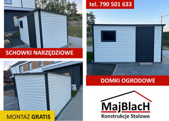 Garaż Blaszany , Wiata , Magazyn Schowek - Garaże Blaszane – Maj-Blach