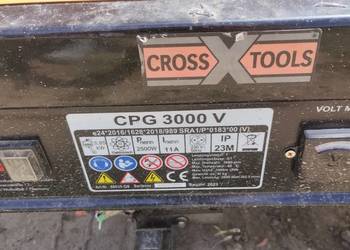 Agregat prądotwórczy uszkodzony