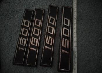 Emblemat znaczek 2108 Łada Napis 1500