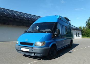KAMPER Ford Transit 2.0TDDi 6os. łazienka, kuchnia, ogrzewanie, klimatyza..