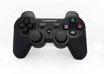 Pad Esperanza Marine (EGG109K) PS3 PlayStation Bezprzewodowy Z Wibracjami