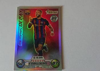 ^^ Karta z wizerunkiem Holend. Piłkarza MEMPHISA DEPAY^^