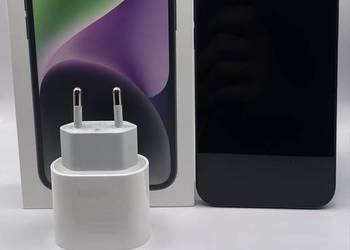 iPhone 14 128 GB Midnight 92% JAK NOWY