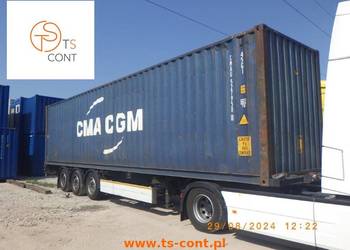 Kontener morski magazynowy budowlany 40 DV używany – TS-CONT