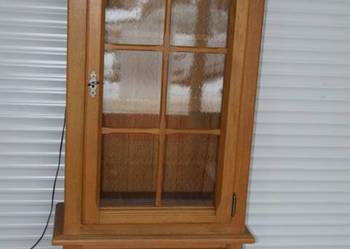 witryna z drewna dębowego - jak nowa