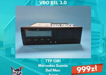 Tachograf CONTINENTAL VDO REL 3.0 TYP 1381